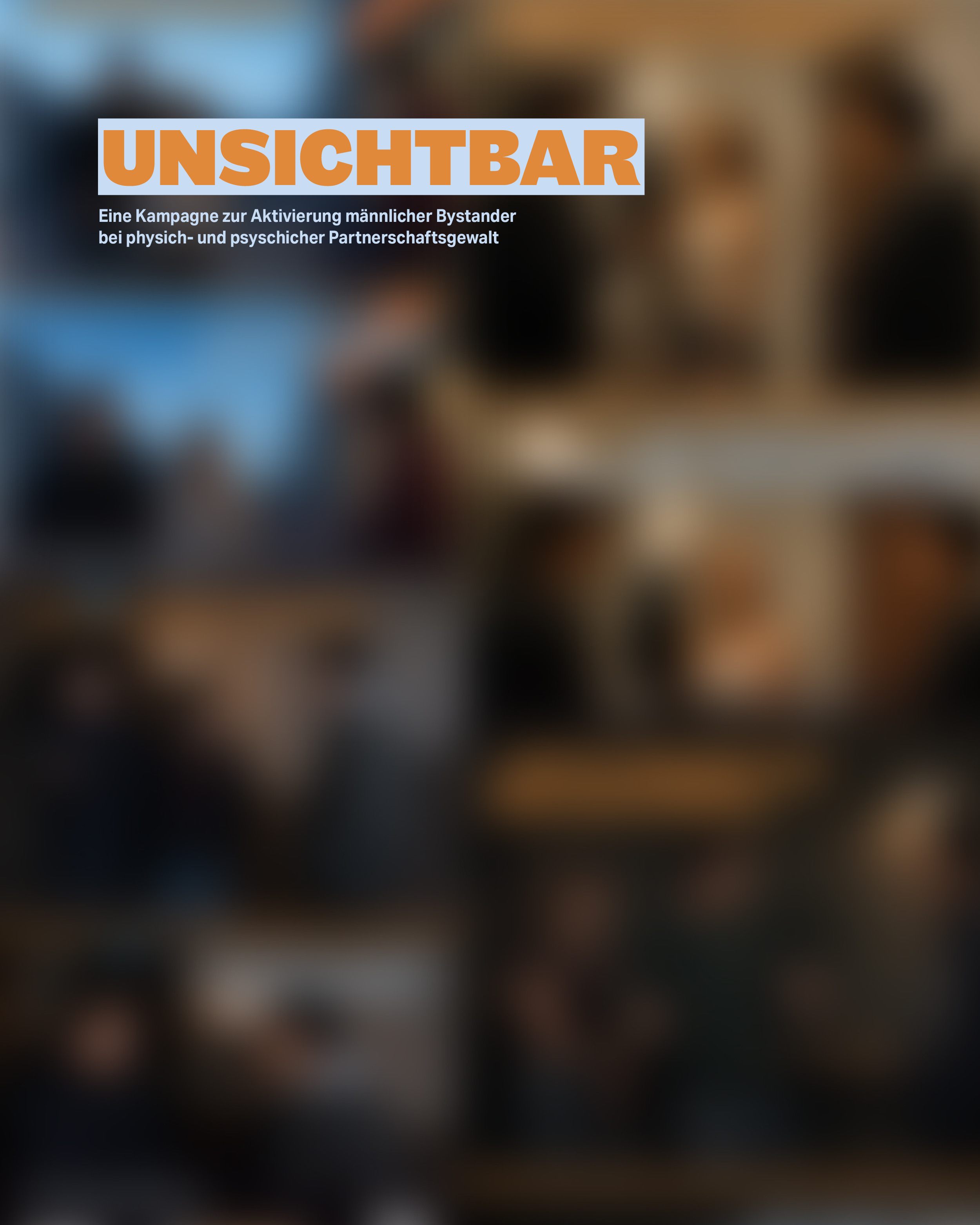 UNSICHTBAR - Awareness-Kampagne
